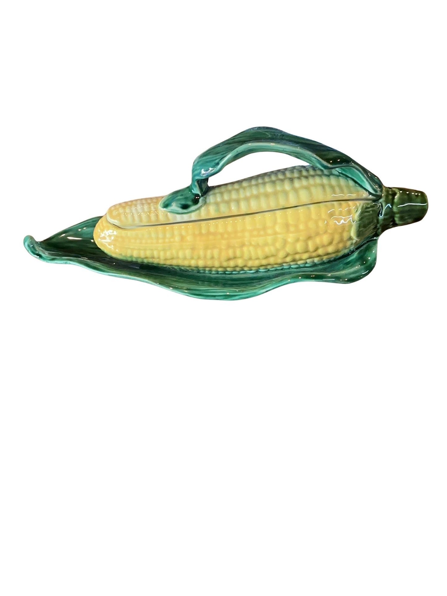 Sarreguemine France Corn on the Cob Tureen