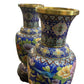 Exceptional Pair of Chinese Cloisonné Vases with Carved Stands