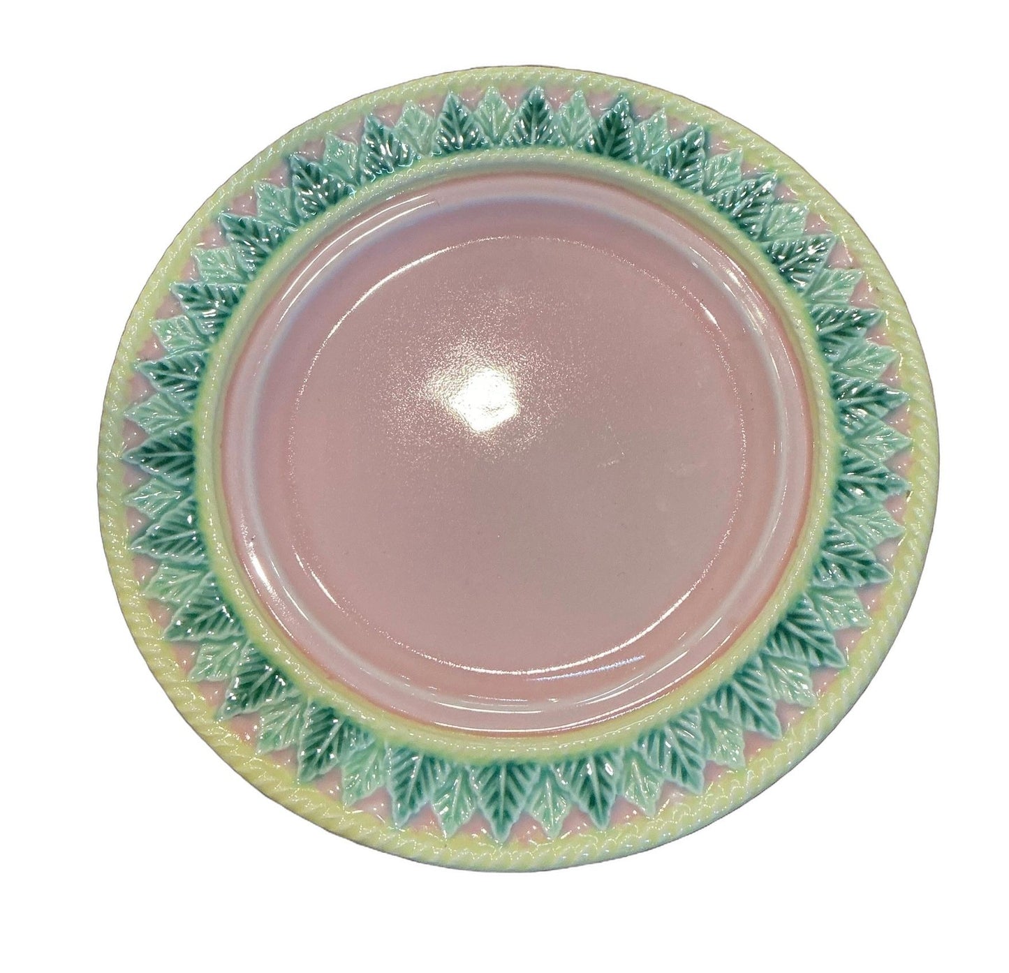 19th Century George Jones Majolica Cheese Dome