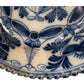 18th Century Ribbed Edge Cobalt Blue Delft Tin GLaze
