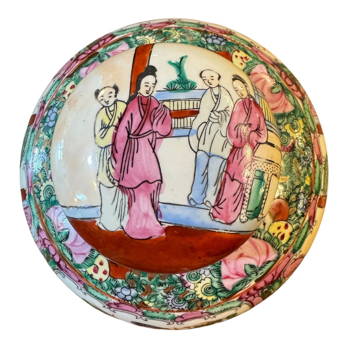 Famille Rose Ginger Jar