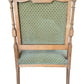 Pair of Antique French Arm Chairs Louis XV