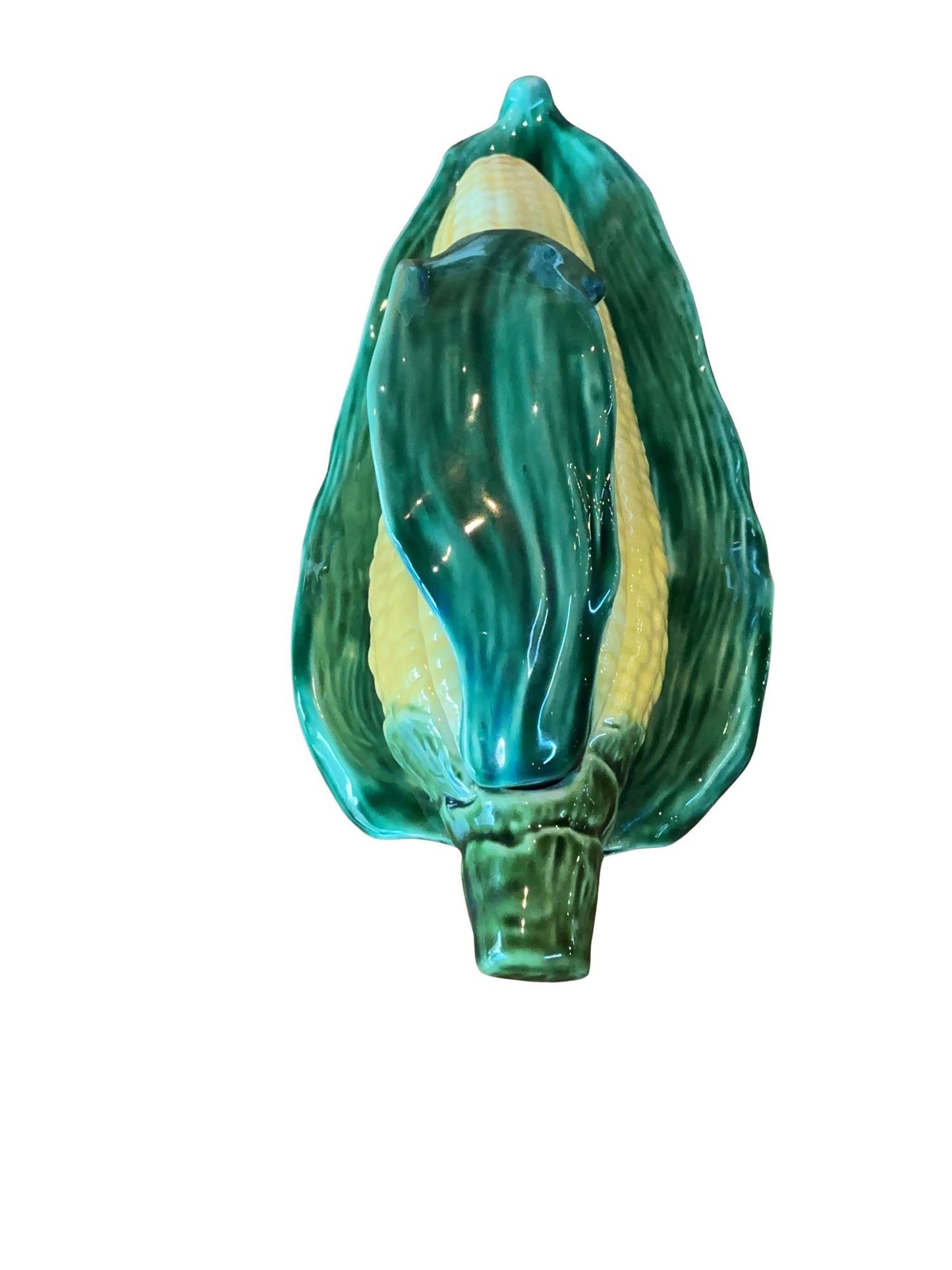 Sarreguemine France Corn on the Cob Tureen