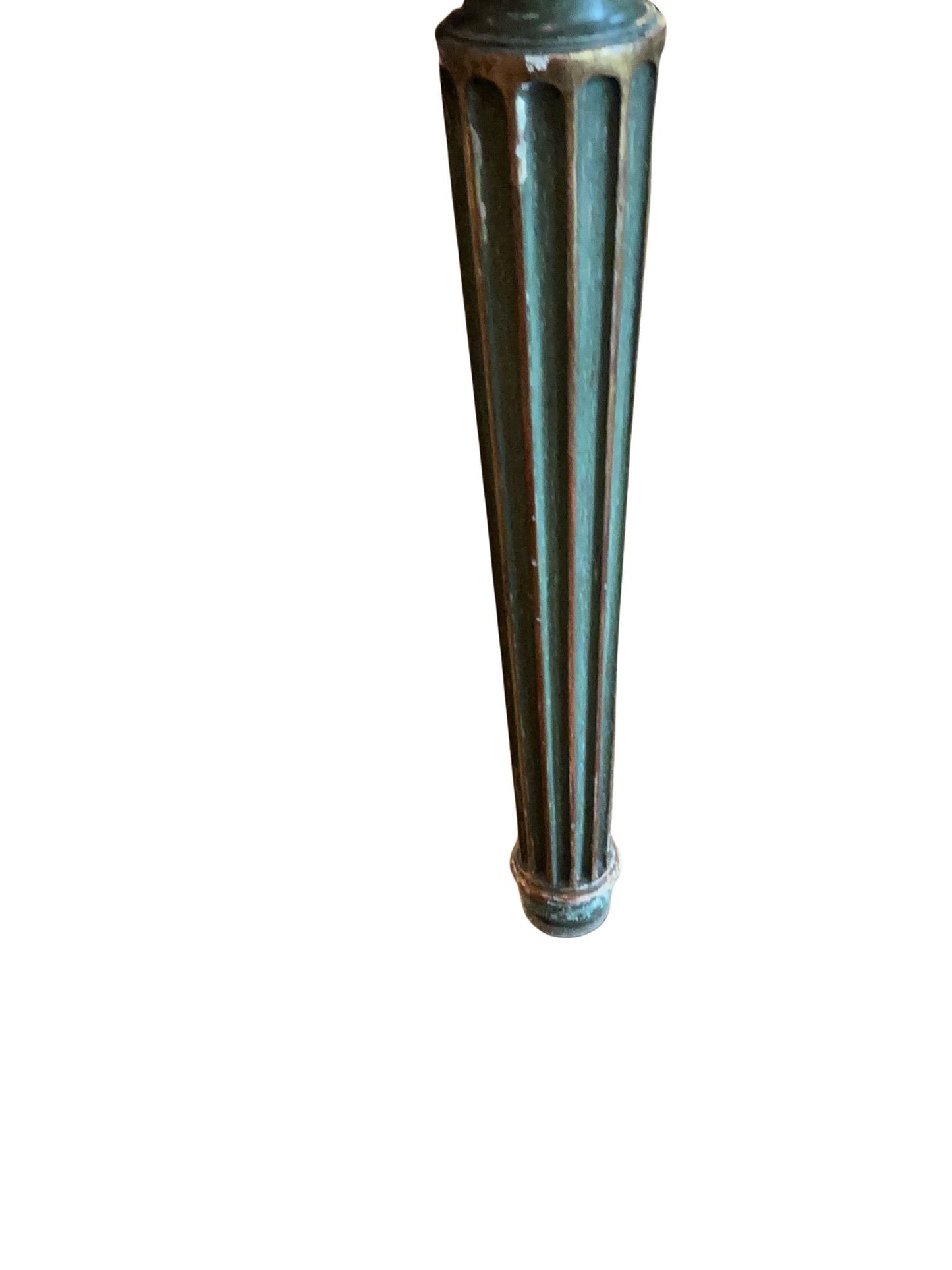 19th century Louis XVI Music bench with gilt and original tapestry