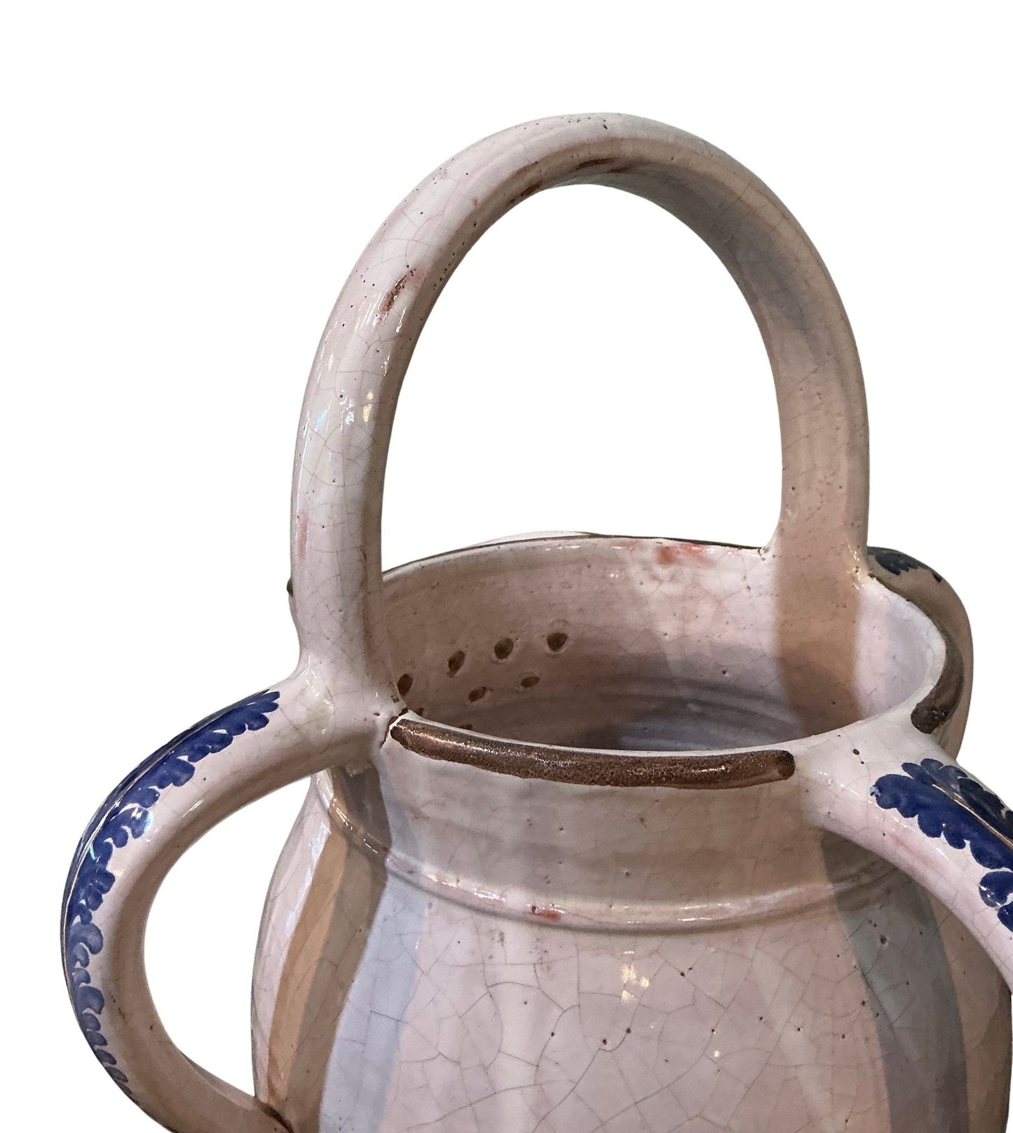 Antique French Pottery Milk Jug