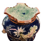 Belgian Majolica Cache Pots Circa 1900