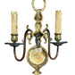 Dutch Delft Hand Painted Sconces - Pair