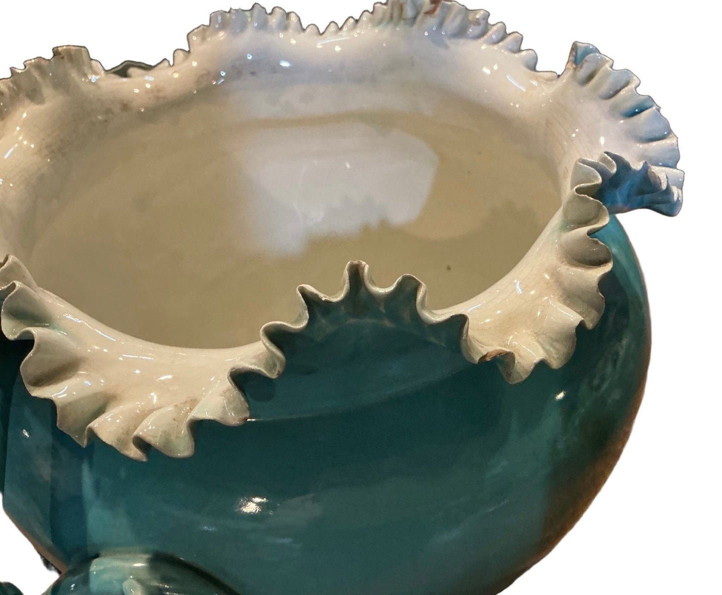 Large Majolica Jardiniere Circa 1900