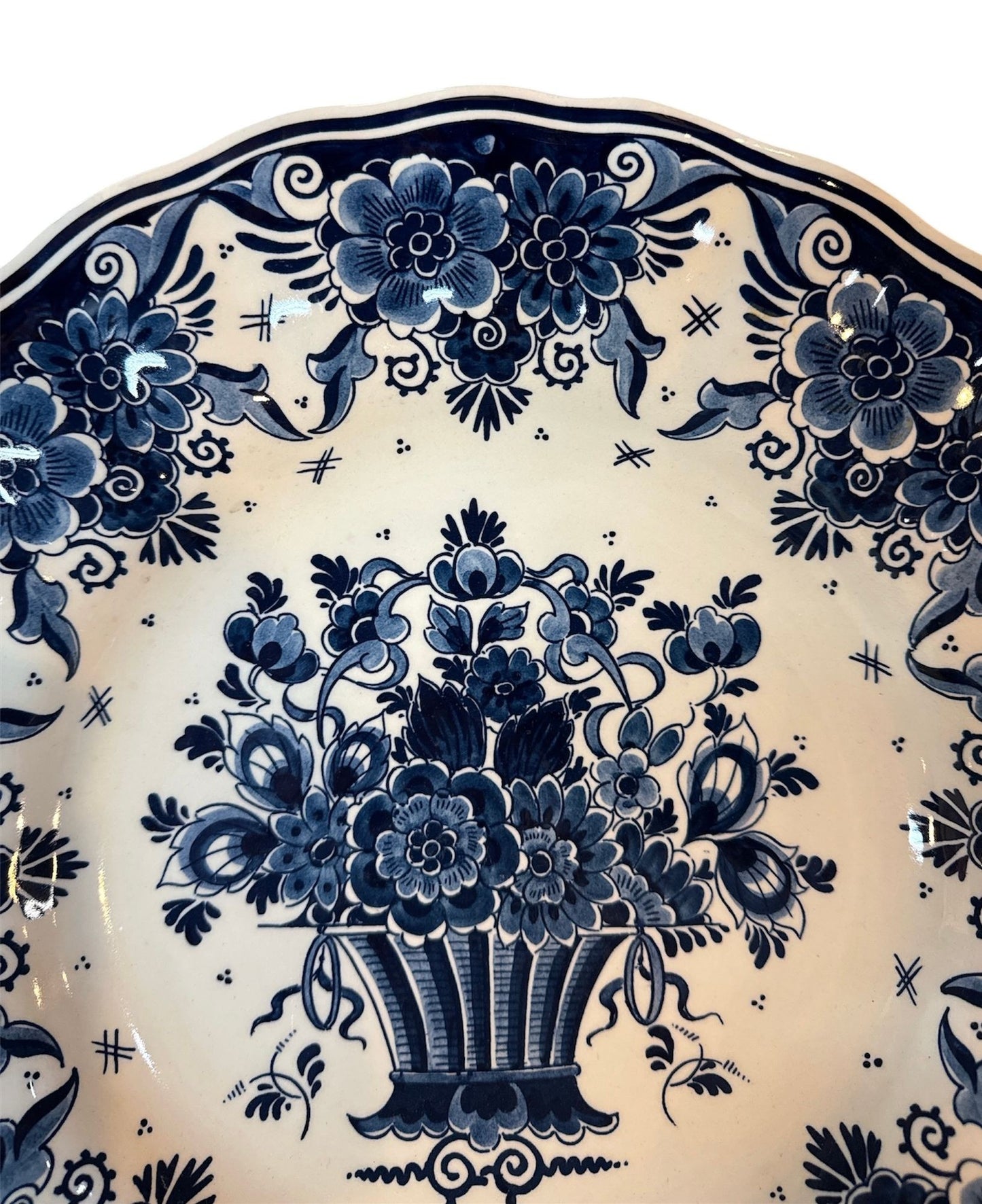 Royal Delft Hand painted Platter