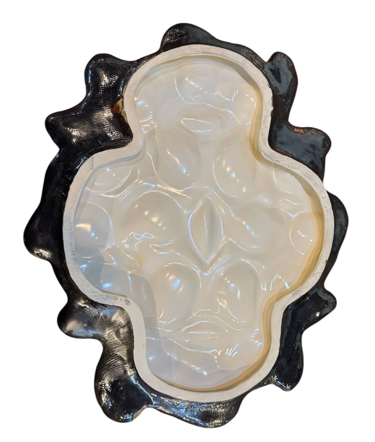 Mid Century Vallaruis France Oyster Platter