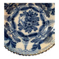 18th Century Ribbed Edge Cobalt Blue Delft Tin GLaze
