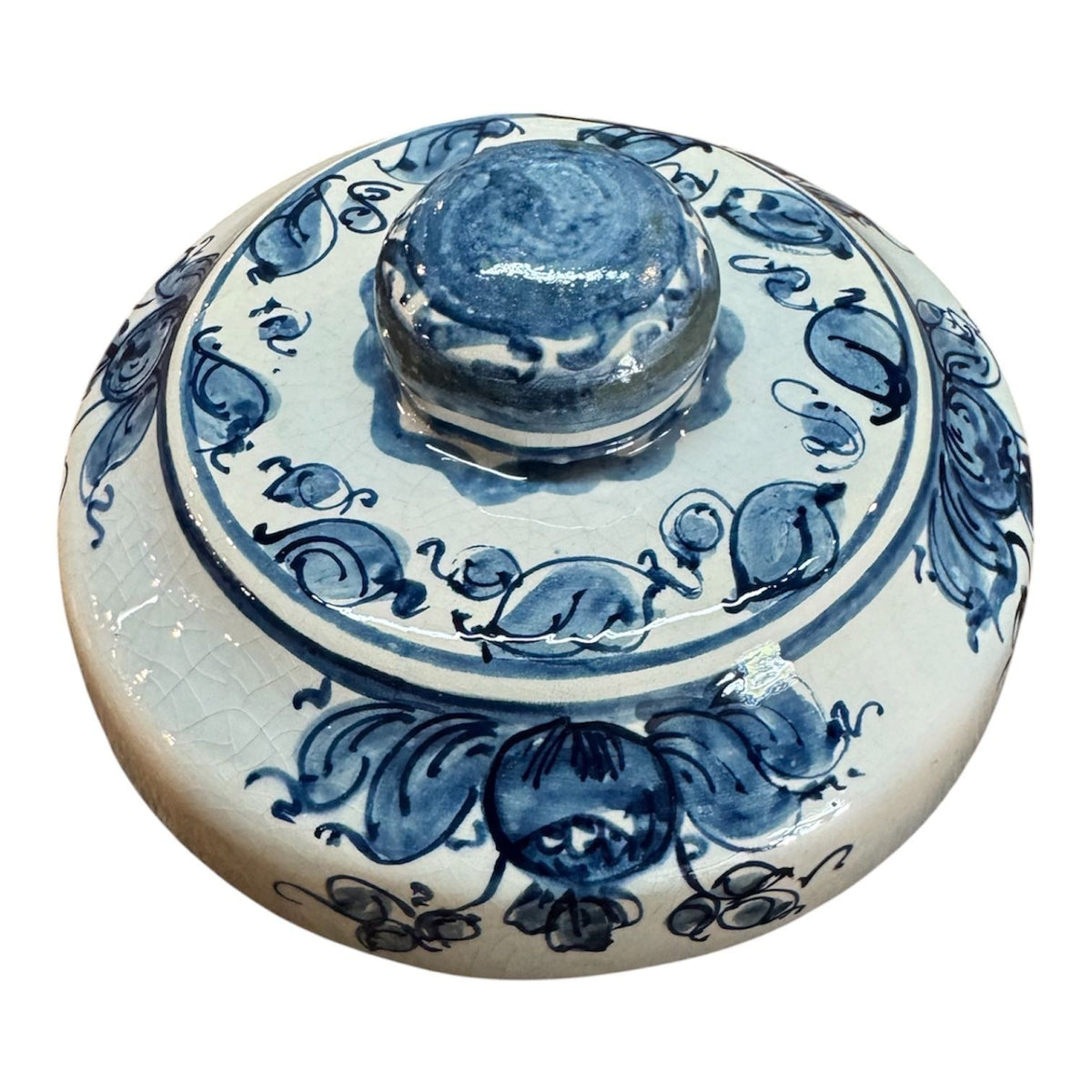Antique Spanish Tabac Jar