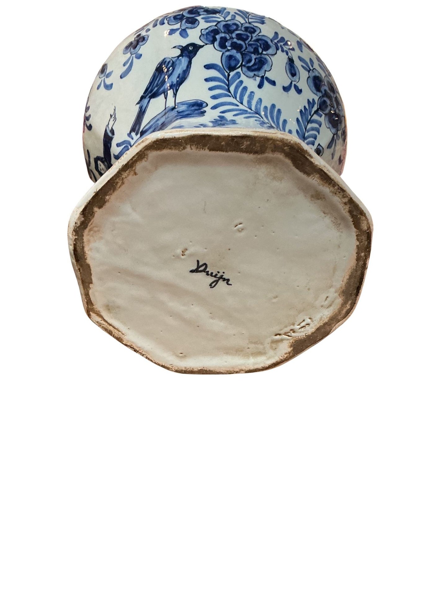 18th Century Johannes van Duijn Dutch Ceramic Vase