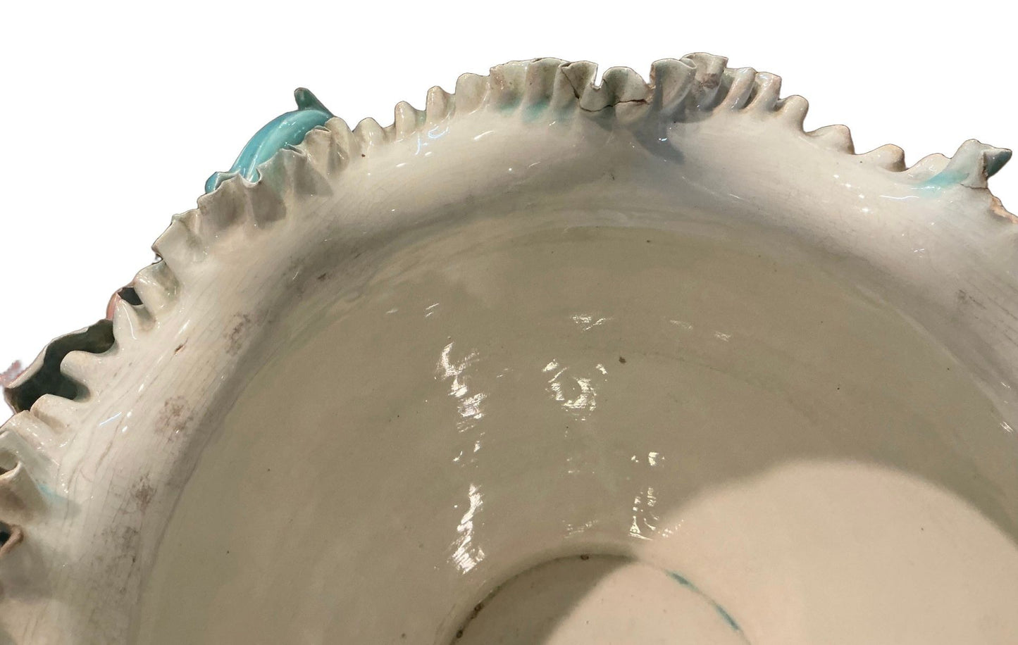 Large Majolica Jardiniere Circa 1900