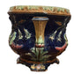 Belgian Majolica Cache Pots Circa 1900