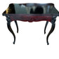 Rococo Ebonized Game Table Circa 1900