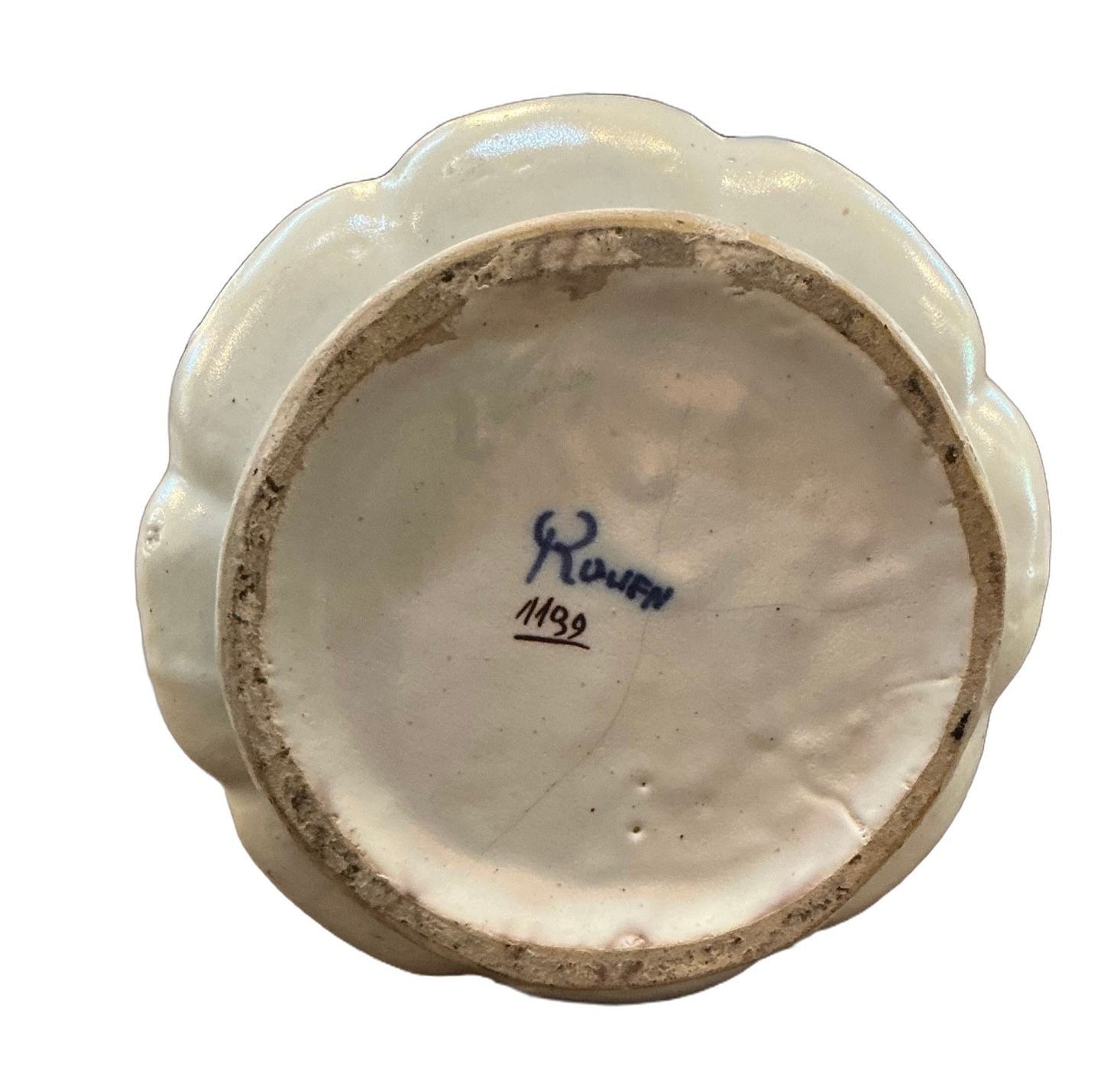 Antique Rouen, France Vase