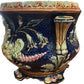 Belgian Majolica Cache Pots Circa 1900