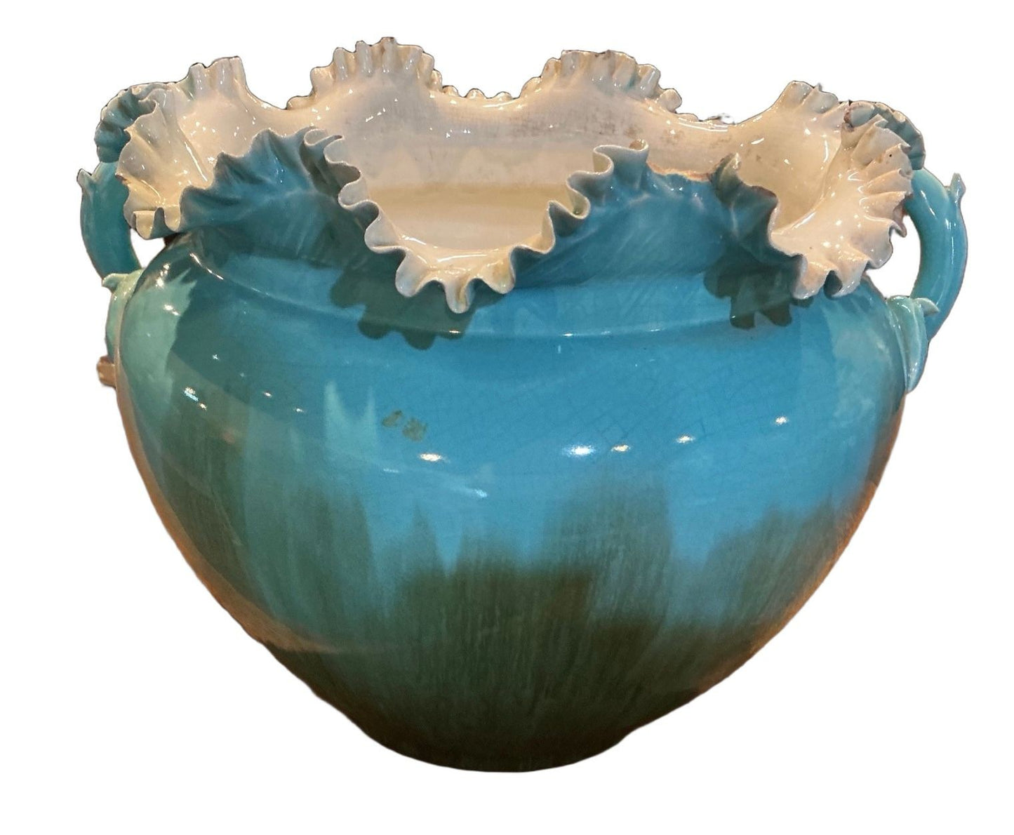 Large Majolica Jardiniere Circa 1900