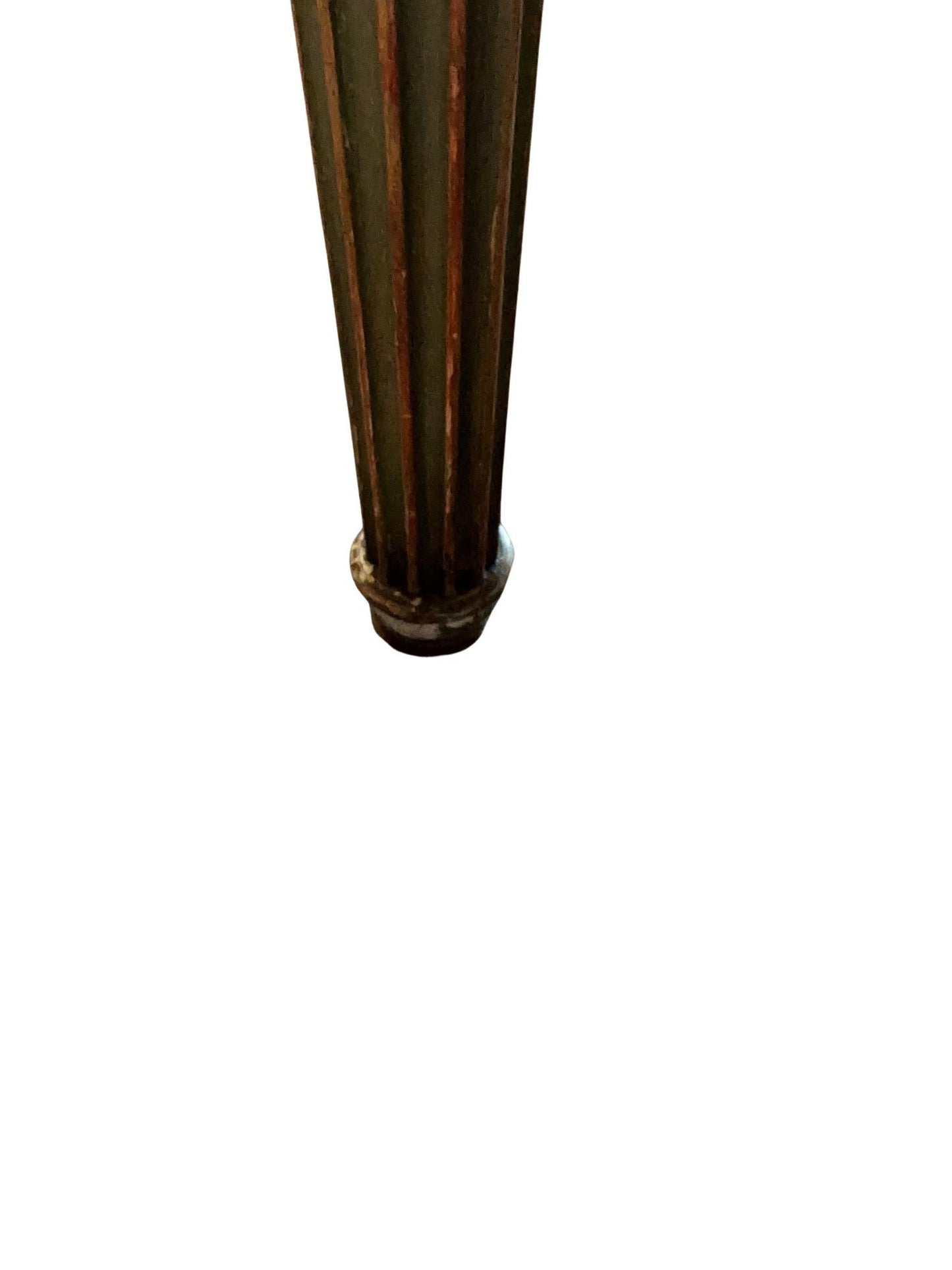 19th century Louis XVI Music bench with gilt and original tapestry