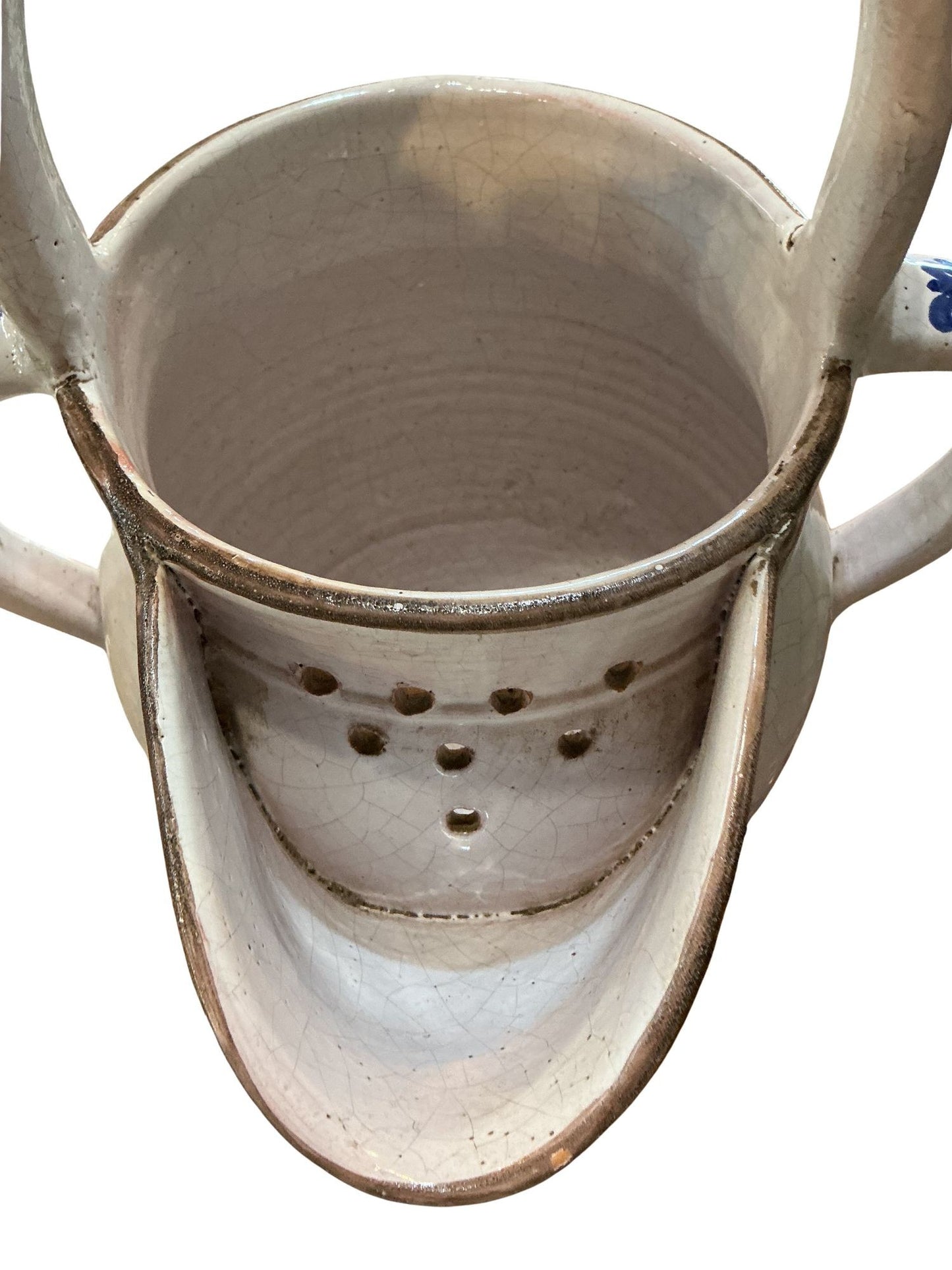Antique French Pottery Milk Jug
