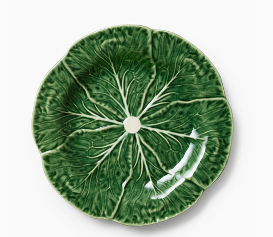 Le Jardin Cabbage 3-D Salad Plate 9in