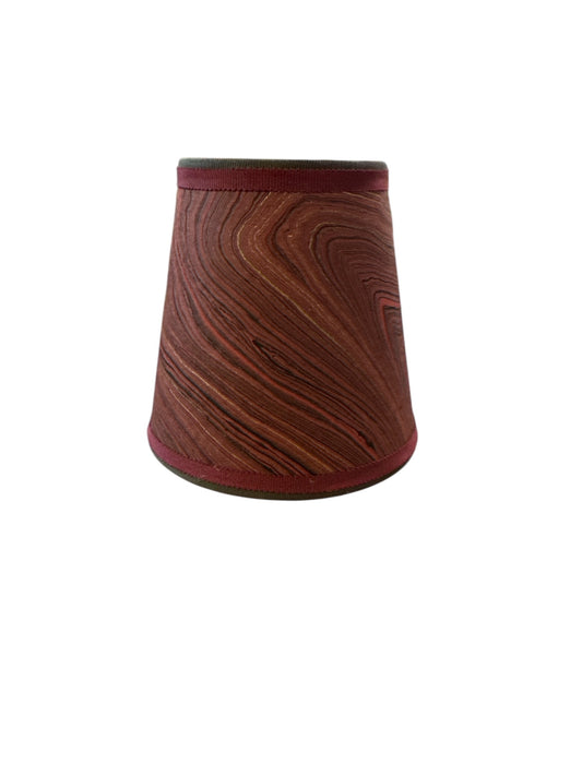 Burgundy Marble Small Lamp Shade (For Rechargeable Lamp)