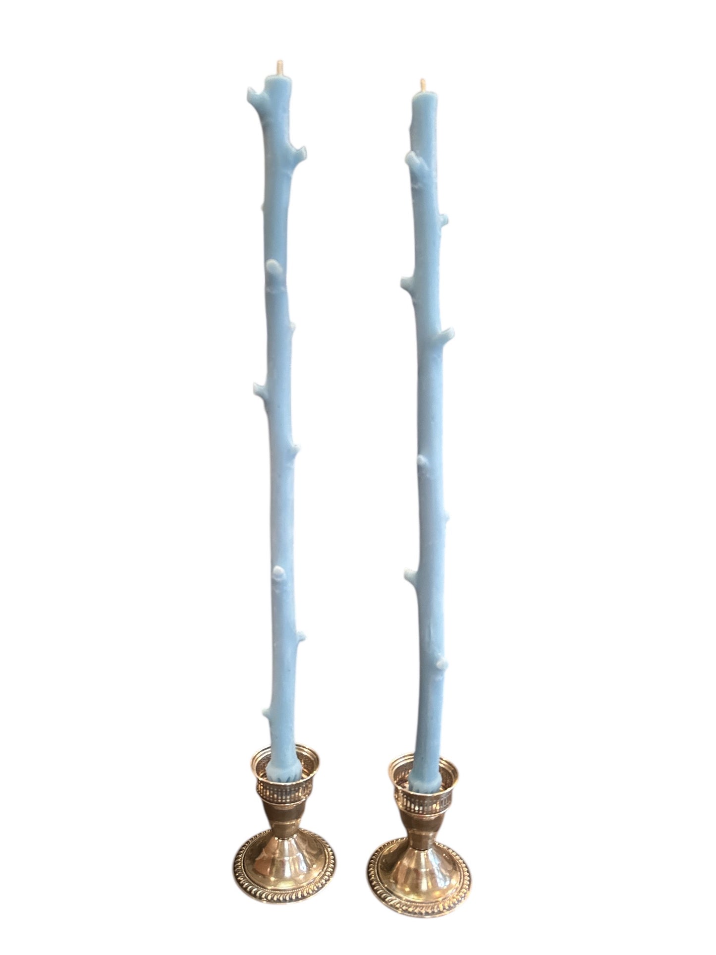 Hickory Robin Blue Stick Candles