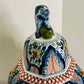 Boch Delft Urn and Vases