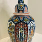 Boch Delft Urn and Vases